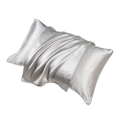 China Anti-Static Silk Pillowcase for Hair and Skin with Hidden Zipper  pillow silk cases  pink silk pillowcase for sale