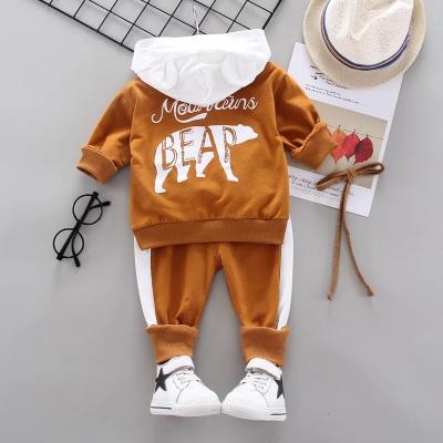 China Playsuit Fashion Kids Boys Tracksuit Sports Overalls/Hoodie Set for sale