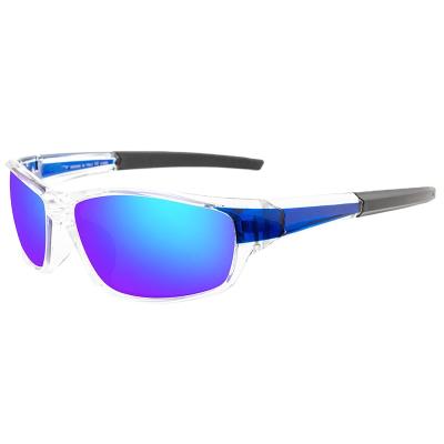 China Sports sunglasses polarized sport sunglasses colorful plastic cheap sunglasses D620 for sale