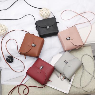 China PU Fashion PU Cross Mini - Body Handbag Small Bag One Line for sale