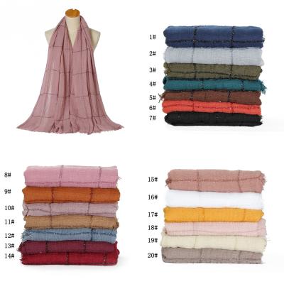 China Polyester Fashion Scarf Beach Scarf YZ12 for sale