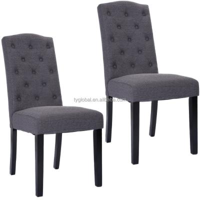 China Ergonomic Dining Chair Ergonomic Fabric Wood Dining Chair Hotel Chair Luxury Modern Dining Chair Living Room Furniture for sale