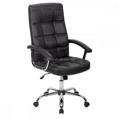 China Black High Back Office Chair TY-OC909 Executive PU Leather Chair High Back Ergonomic Office Chair for sale