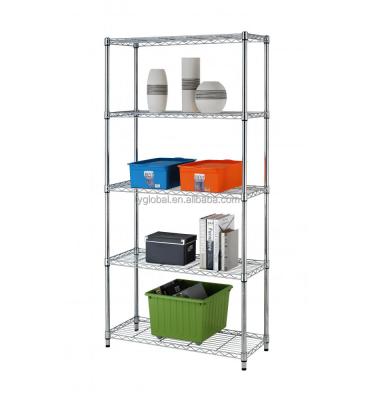 China Storage Goods NSF Metal Storage Shelves Wholesales Various Of Stainless Steel Layer Rack for sale