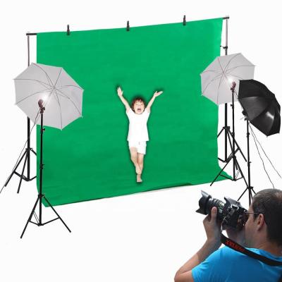 China New Led Light Backdrop Photography Umbrella Lighting Muslin Light Bulb Studio Kit Backdrop for sale