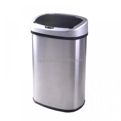 China Viable Colorful Sensor Garbage Bin Automatic Office Kitchen Trash Can for sale