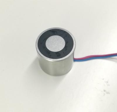 China Building Material Stores JSP-3229K 40Lbs 18Kg DC 3v 6v 12v 24v 48v Micro Round Solenoid Reverse Solenoid Sucker Opposite Electromagnet for sale