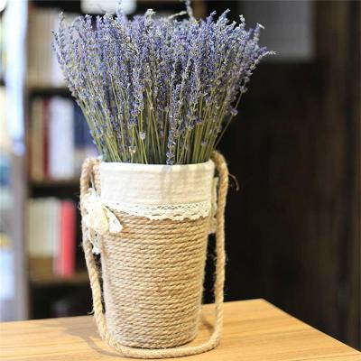 China Home Decor 100g Natural Dry Flower Lavender Plant Floral Bouquets Home Party Wedding Flores Decoration for sale