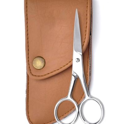 China Barber Trimming Shears Stainless Steel Beard Scissors for Men with Pocket Bag BCT027 for sale