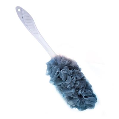 China Long Handle Bath Loofah With Long Handle For Body Scrubber Shower Loofah Sponge for sale