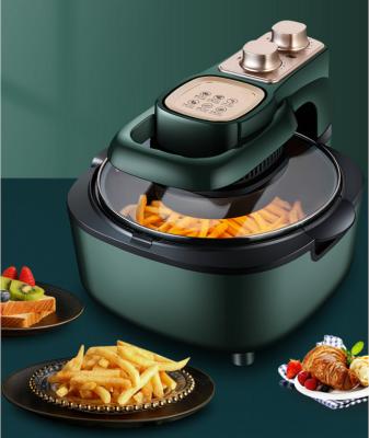 China Hotel All In 1 1100W 6L Multifunctional Stainless Air Fryer Oven And Air Fryer Toaster Oven No Oil Air Fryer for sale