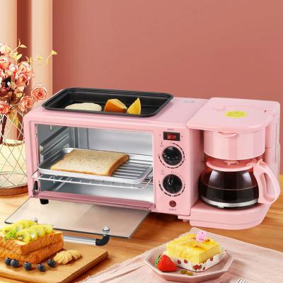 China Hotel hot sale 3 in 1 electric breakfast machine 4 in 1 breakfast toaster coffee maker machine for sale