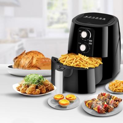 China Hotel 5.5L Large Capacity Air Fryer High Quality Stainless Steel Custom Oven Air Fryer Oil Free Deep Fryer for sale