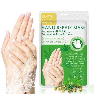 China Hand Smoothing Hand Moisturizing Hand Mask Wholesale Natural Whitening Organic Nourishing Hand Mask Moisturizing Hand Mask Gloves for sale