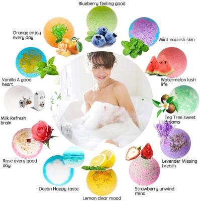 China Moisturizing Hydration Whitening Best Selling Premium Oil Wholesale Packaging Plastic Organic Bath Bombs Gift Set Supplies Cheap Bath Bombs for sale