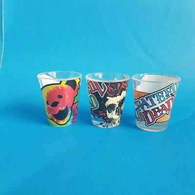 China New Style Shot Glass Tableware Cup Shot Glasses Glass Bottles Wholesale Fishbowl Shot Glasses for sale