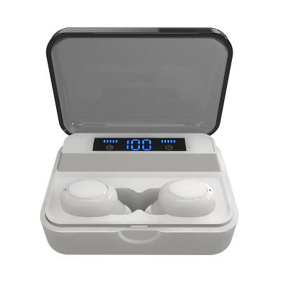 China hot sale In-ear TWS BT5.0 with LED display and waterproof function TWS wireless earbuds S590 for sale