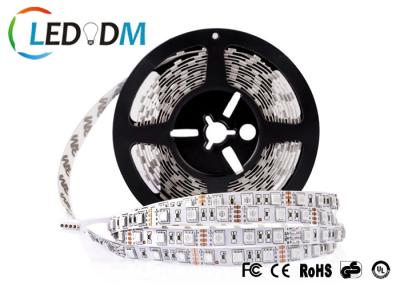 China DC 12V 5M RGB LED Strip Light , SMD 5050 Indoor Lighting LED Ribbon Lights for sale