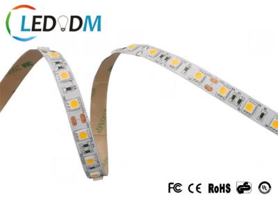 China DC 12V 24V High CRI LED Strip Lights , SMD 5050 White Flexible LED Strip Light for sale