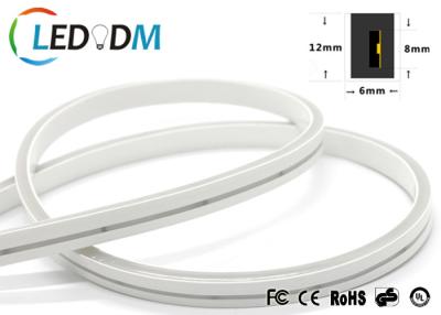 중국 6*12mm 소형 크기 가동 가능한 LED 네온 등, IP67는 백색 LED 네온 밧줄을 방수 처리합니다 판매용