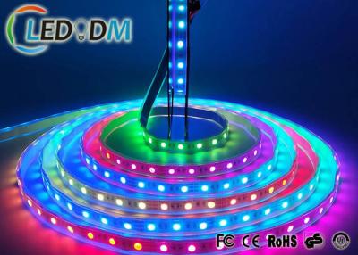 China 5V RGB Addressable LED Strip Lights , WS2812B Programmable LED Light Strips for sale