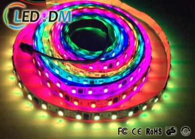 China DC12V Addressable LED Strip Lights 10mm RGB LED Strip WS2811 IC Type for sale