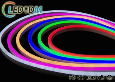 China Cuttablegelijkstroom 24V van de LEIDENE Licht 10w/m SMD 5050 Neon Flex Kabel RGB Type Te koop