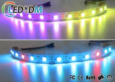 China WS2812B Addressable LED Strip Lights , DC 5V Digital RGB LED Strip for sale