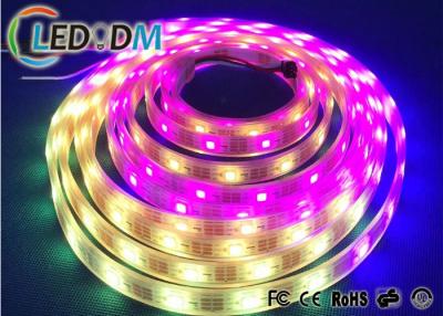 China Addressable WS2812B LED Strip RGB DC 5V 30 / 60 / 144 LEDs Type Available for sale