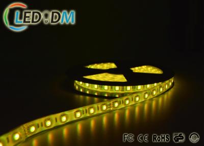 China 60 LEDs/M High CRI LED Strip 12V / 24V SMD 5050 Flexible LED Ribbon Lighting for sale