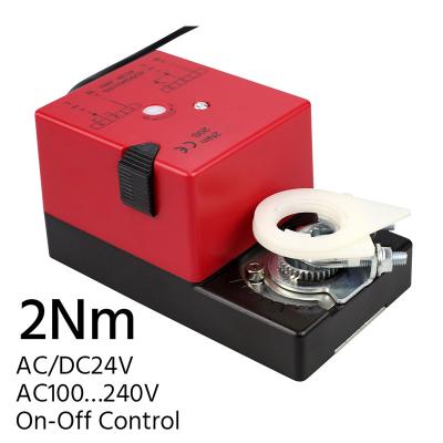 China 2Nm AC/DC Damper Actuator 24v Damper Actuator 24v Control Air Damper Modern General Air Motorized Actuator HVAC for sale