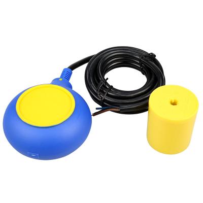 China Control Water Level Changes Tank Liquid Level Sensor Relay Switch Float Ball Marine Water Level Controller Float Sewage Switch for sale