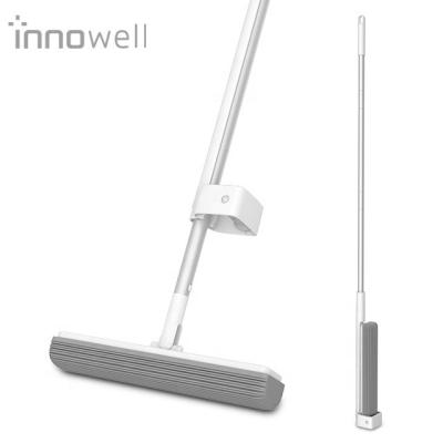 China Innowell Sustainable Hands Free 180 Degree Rotating Water Absorption PVA Sponges Squeeze Mop Floor Cleaning Tools for sale