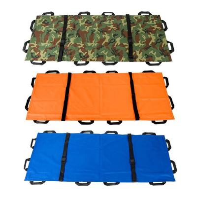 China Foldable Stretcher Soft Single Cloth Emergency Household Foldable Soft Can Go Up And Down for sale