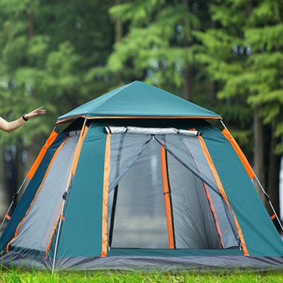 China Straight Tying Type Travel Tents Outdoor Movable Camping Tent 4 Person Inflatable Rooftop Tent For Camping/Adventure/Hiking/Picnic for sale