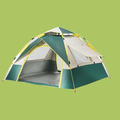 China Straight tie type fiberglass quick opening poles to build a family camping tent 4 season tent for sale