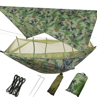 China Adult Hammock Chair Garden Hanging Hammock Outdoor Camping With Wooden Hammock Hanging Chair for sale