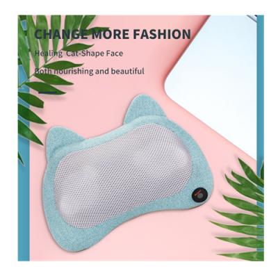 China Full Body Electric Deep Tissue Infrared Shiatsu Knead Relaxation Office Use Massage Pillow for sale