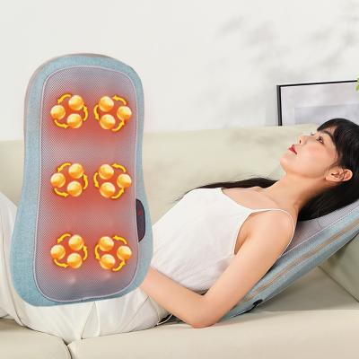 China New 3D Shiatsu Body Back Deep Tissue Care Portable Full Body Massagers Kneading Car Sofa Seat Massage Cushion for sale