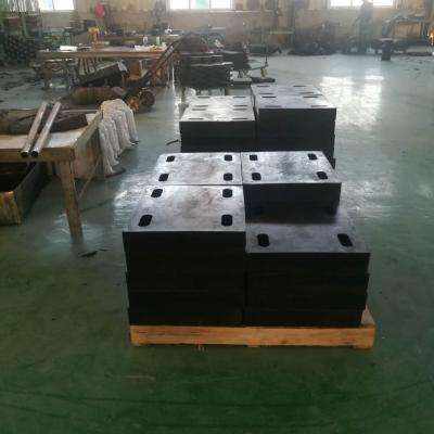 China Durable Rubber Elastomeric Type Bridge Bearing Plate Rubber Bridge Bearing Support For Concrete Bridge for sale