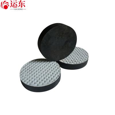 China Custom Construction Type Rubberized Fixed Circular Bridge Basin Rubberized High Damping Isolation for sale