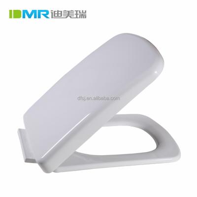 China Children's toilet seats smooth duroplast D shape square toilet seat for bathroom for sale