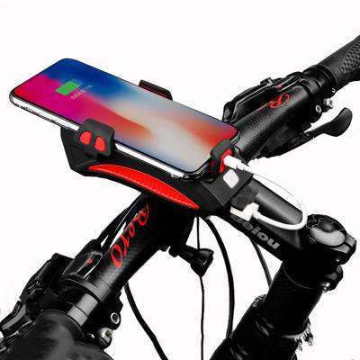 China Handlebar Mount Phone Holder Bike Cellphone Holder Aluminium Full Rotating Aluminum Zinc Alloy Tube Car Seats Bolt Tablet Stand for sale