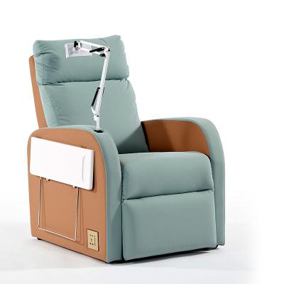 China European portable nail chair comes with beauty platform, including technician stool, customizable color for sale