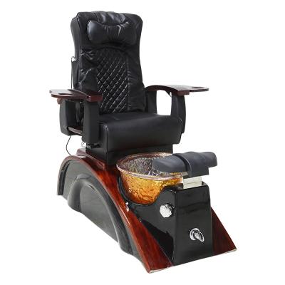 China European Foot Basin, Real Outlet Automatic Design High End Luxury Leather Water Pedicure Custom Chair, Crystal Beauty Salon European for sale