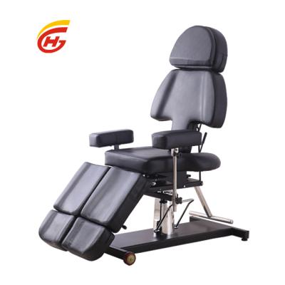 China Contemporary Hydraulic Tattoo Bed Hotsale Tattoo Chair Black Color With High Quality Tattoo Chair for sale