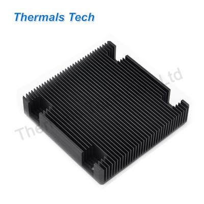 China Refrigeration Parts Customized Density Aluminum Fin Radiator Heatsink For Embedded Computer CPUs for sale