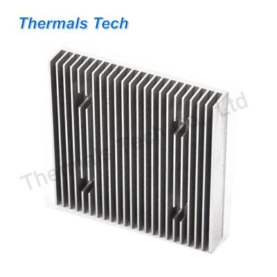 China Power Supplies ODM Aluminum 6063 Density Fin Heatsink For Power Supplies And Converters for sale