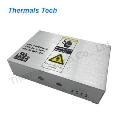 China Custom Electronic Aluminum Extruded Heatsink Profile Enclosure Case For EDLC Module PCB Chassis for sale