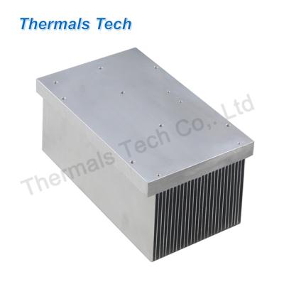 China Aluminum Bonded Radiator High Power 2300W Inverter Fin Big Heatsink for sale